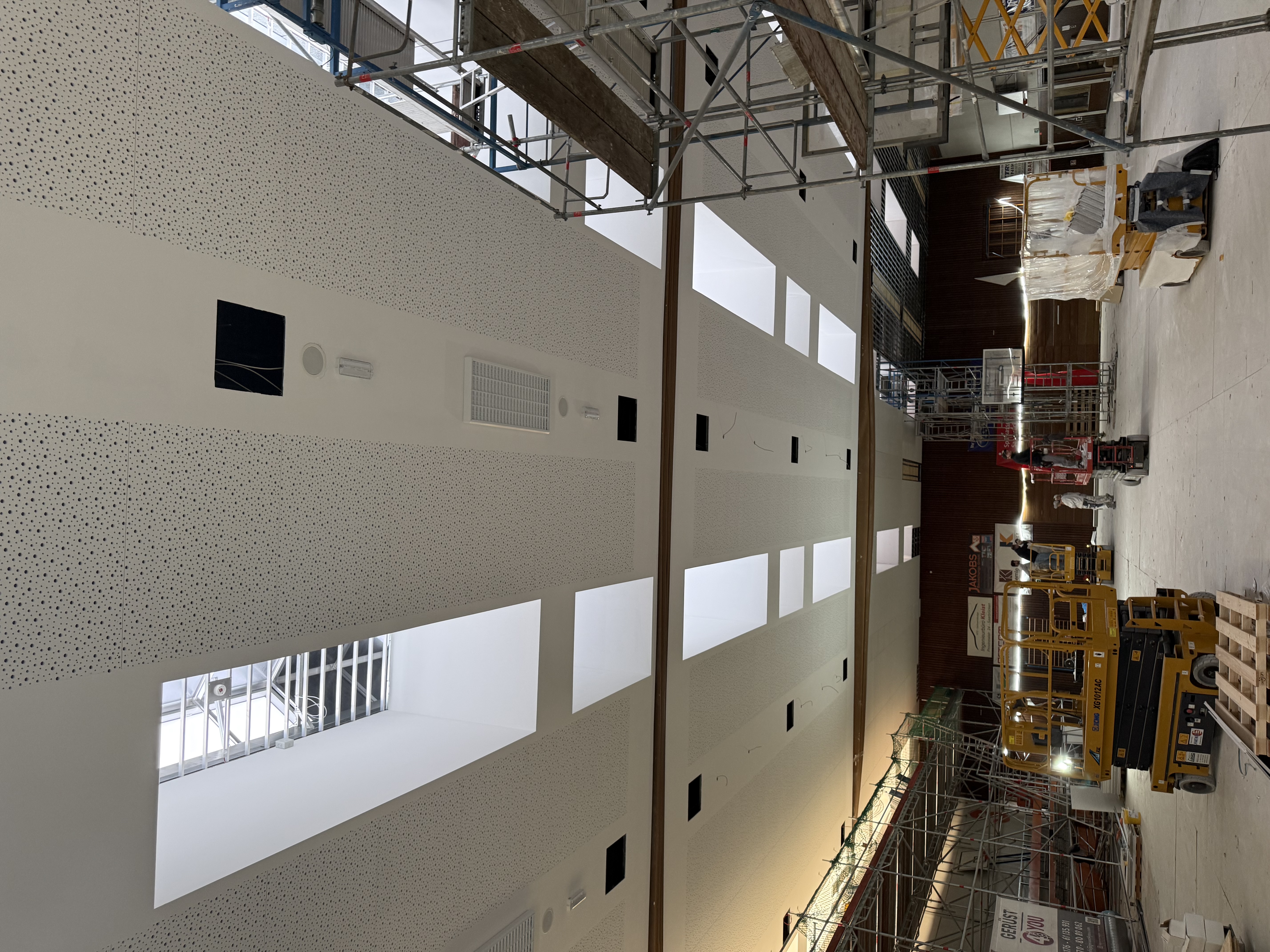 Projekt Sporthalle – Trockenbau und Innenausbau